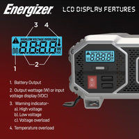 Thumbnail for Energizer 2000W 12V Power Inverter - ENK2000